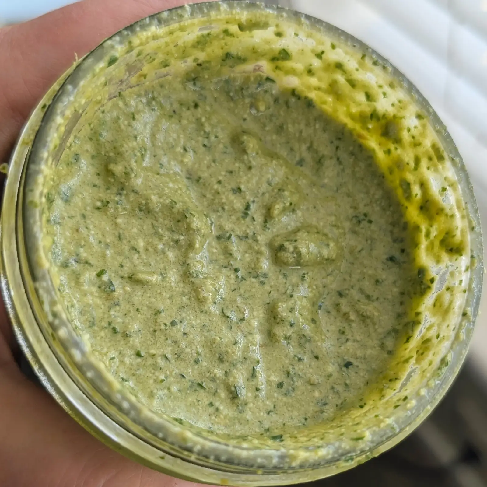 Cilantro, Parsley, Poblano Crema