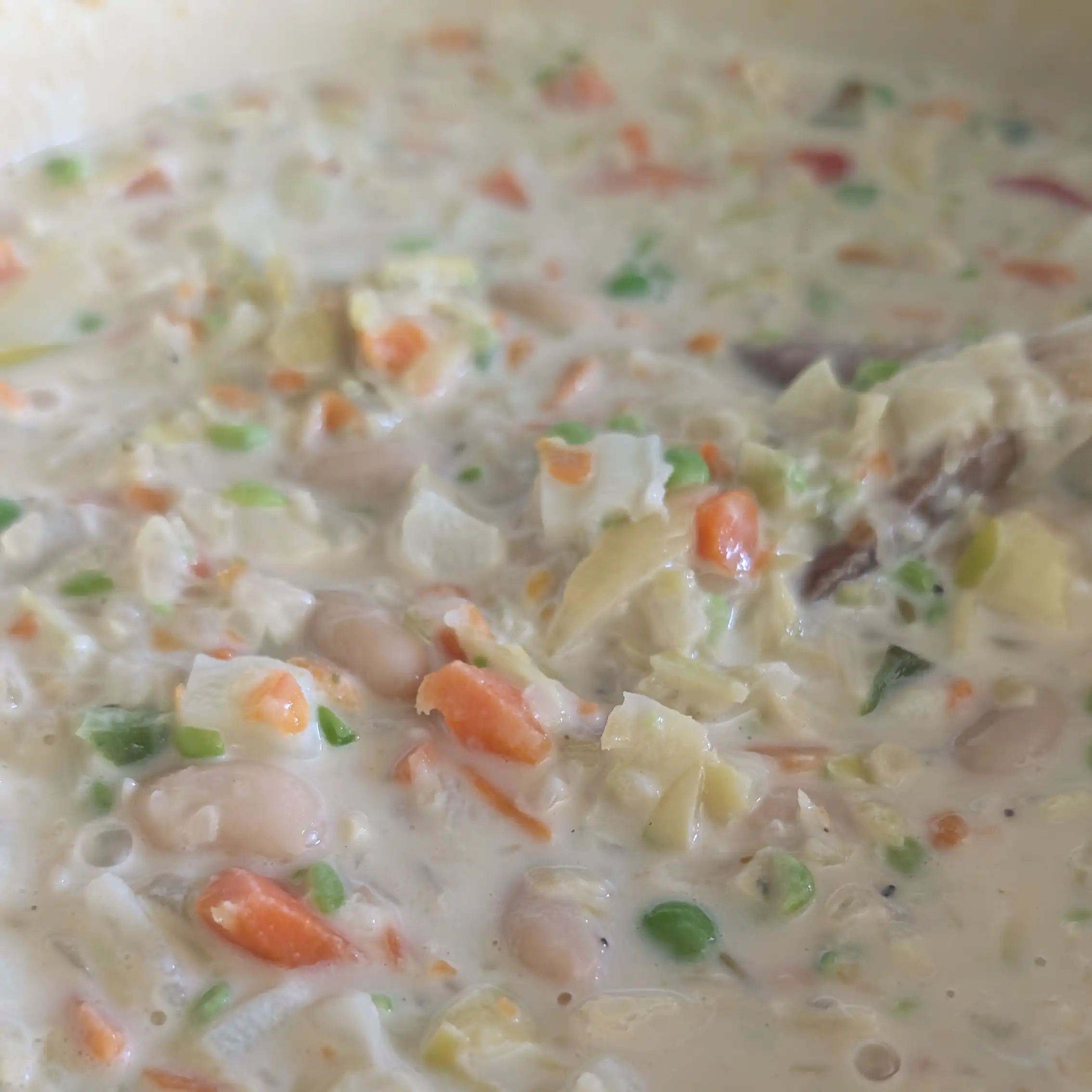 Creamy Soup Base with Beans