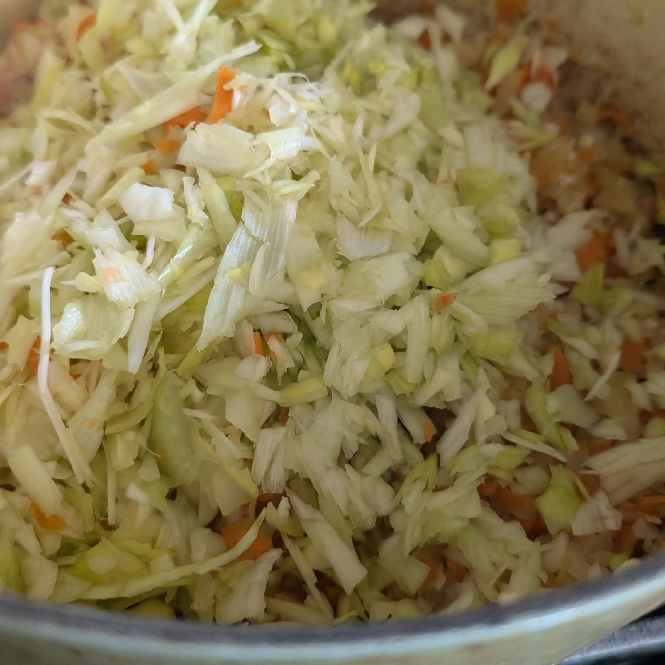 Food Processed Veggies, Sautéing