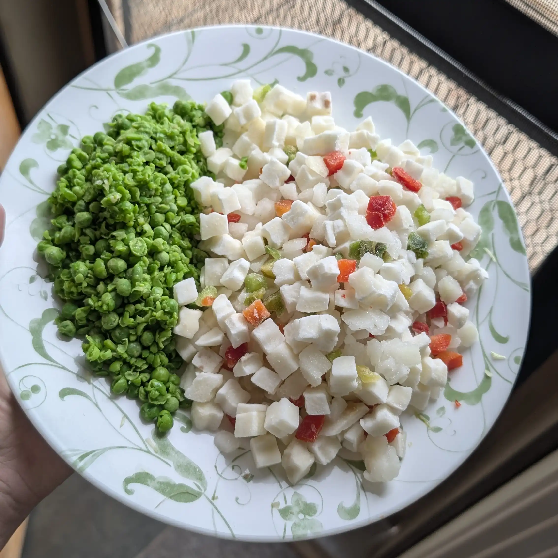 Peas and Potatoes O'Brien