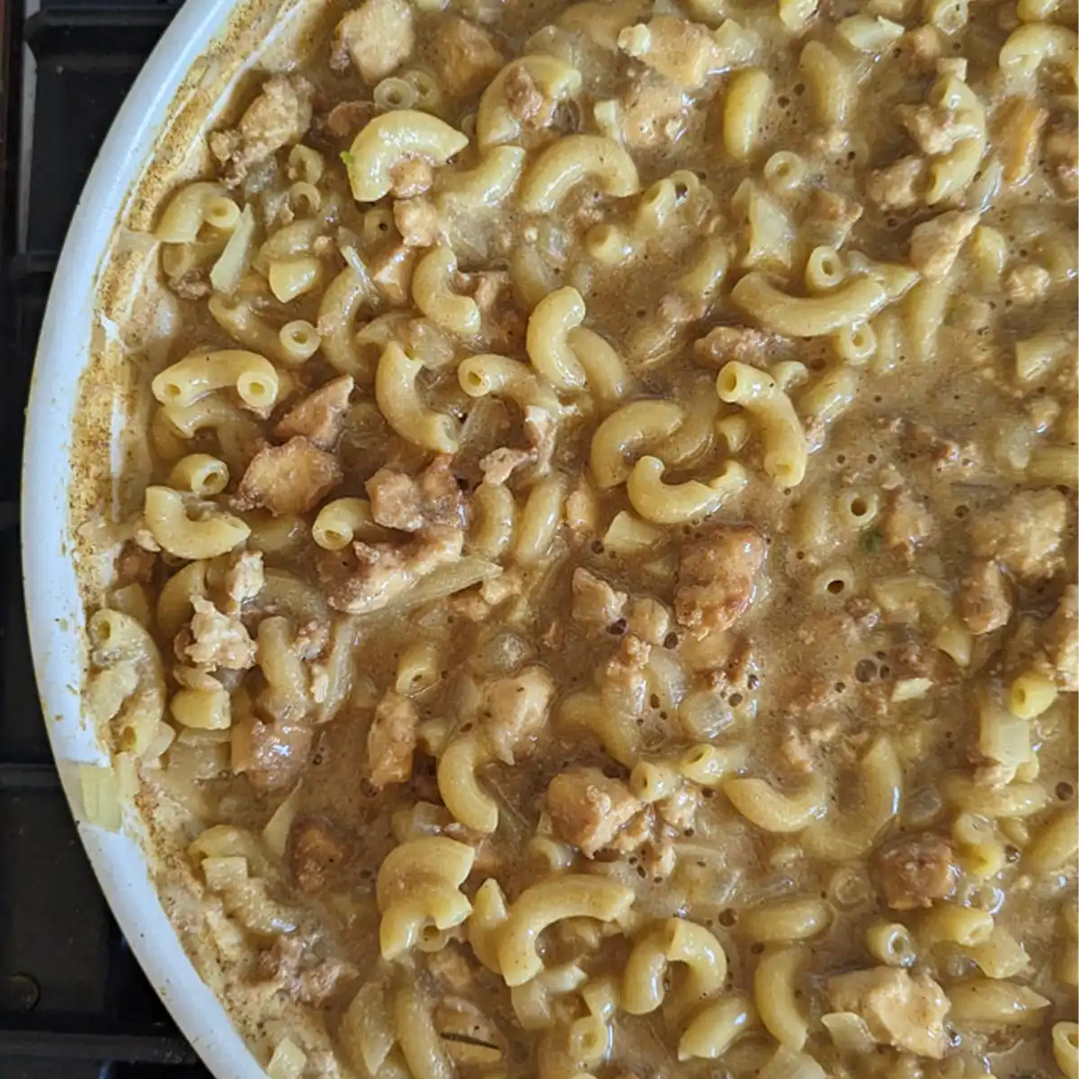 Tofu Hamburger Helper