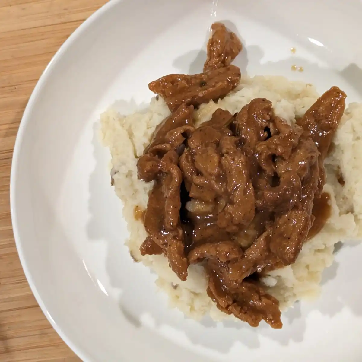 New England Soy Curl Pot Roast