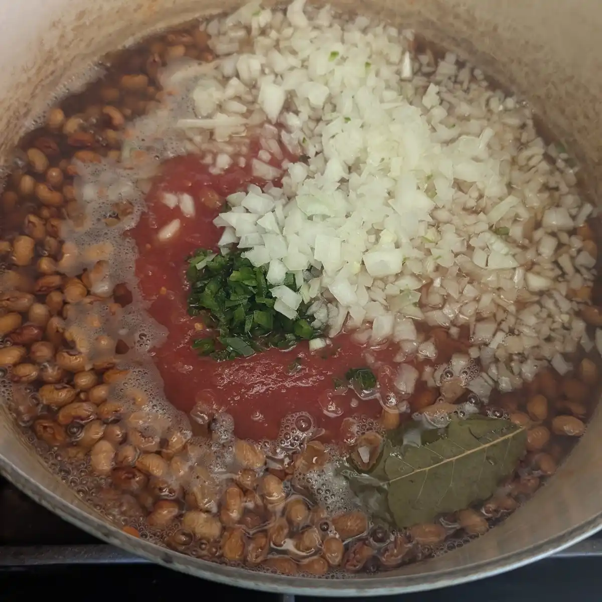 Ingredients in Dutch Oven