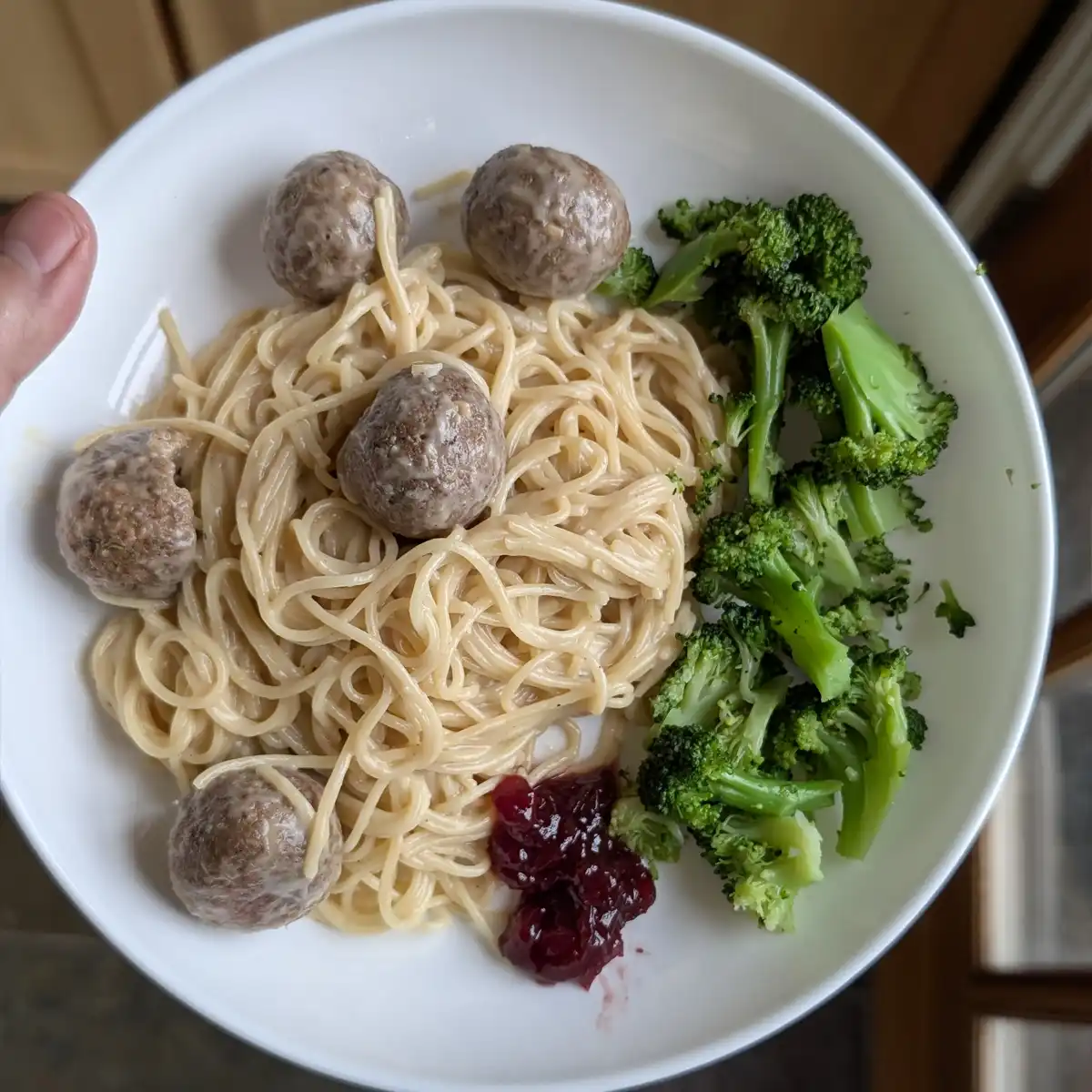 Plated Swedish Metaballs