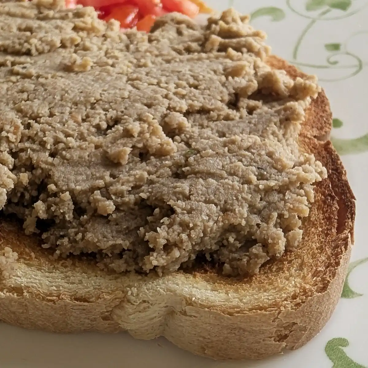 Végé-Cretons on Toast