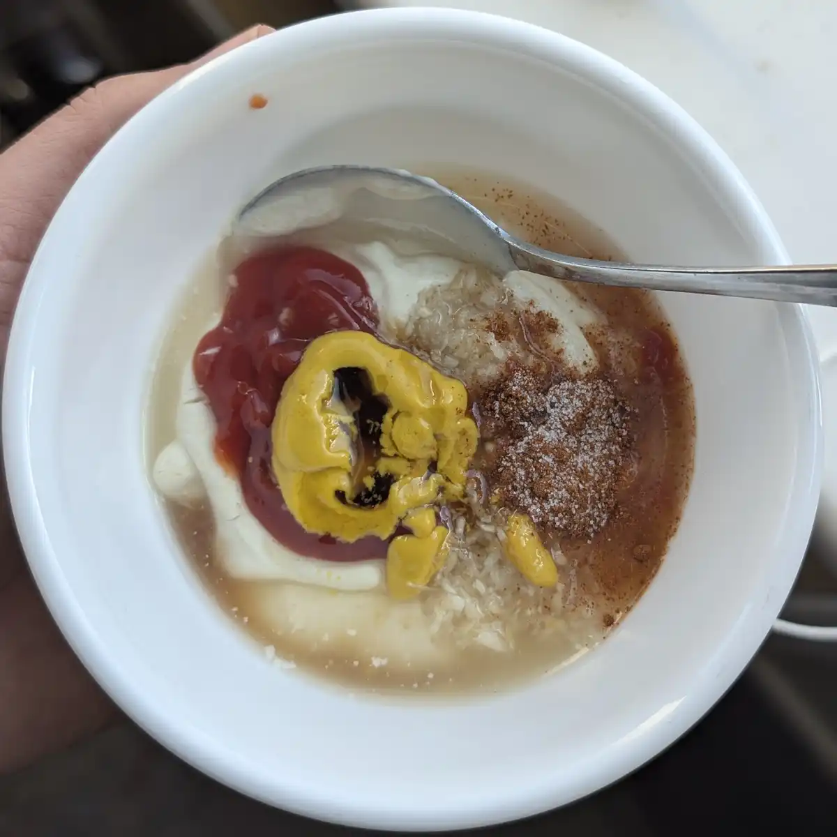 Zesty Sauce Before Mixing